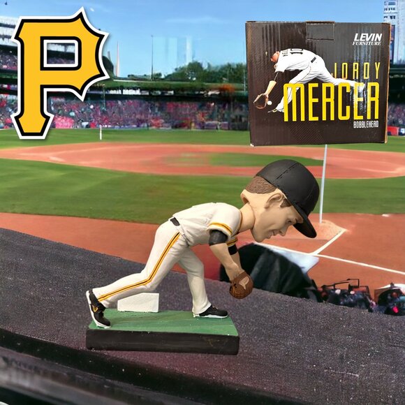 MLB Pittsburgh Pirates Bobblehead - Stadium Giveaway - Jordy Mercer - Picture 9 of 11